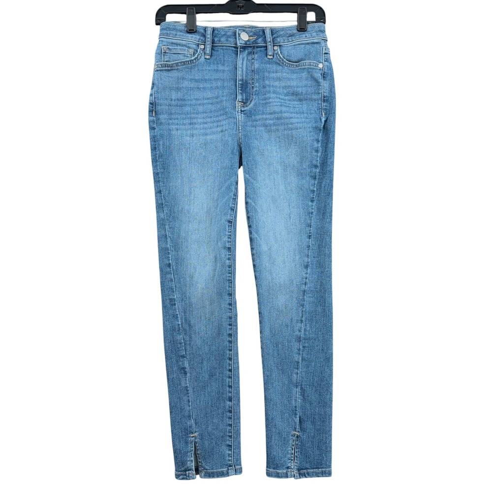 Simply Vera Vera Wang Crop Women‎ 6 Cotton Polyester Blue Jeans